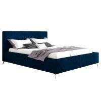 Łóżko tapicerowane z pojemnikiem 140 x 200 cm BENICI